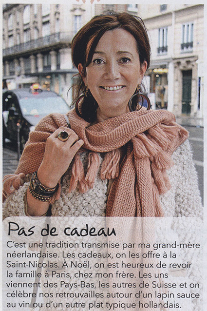 Fabienne in de Parijse media